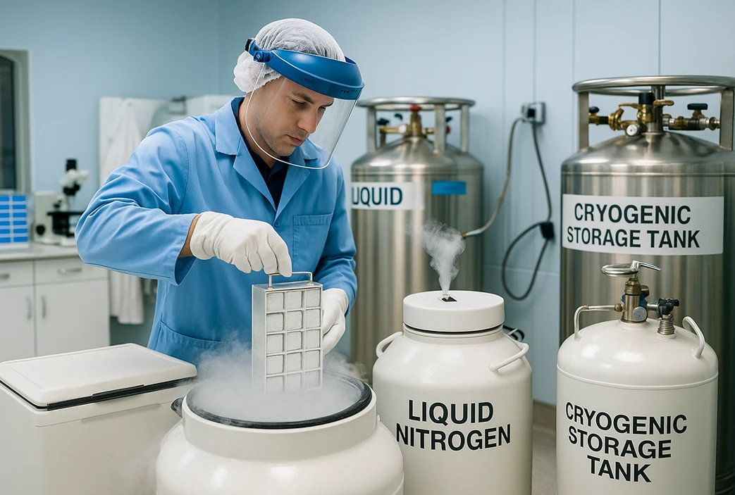 Criobiología en la industria farmacéutica